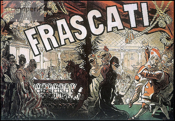 Frascati (Plakat). Künstler: Chéret  Jules (1836-1932)