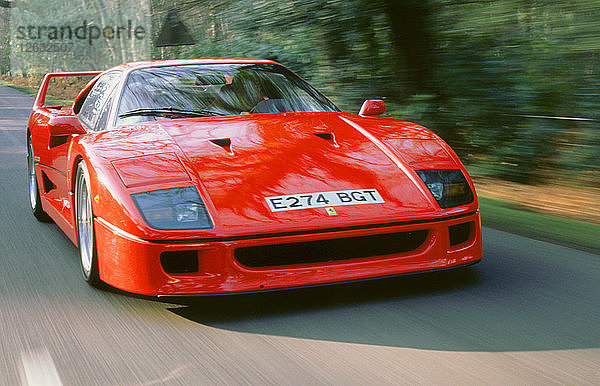 1988 Ferrari F40. Künstler: Unbekannt.