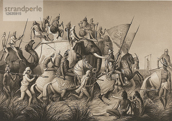 Reise durch Indien  1845-1848. Künstler: Saltykow  Alexej Dmitrijewitsch (1806-1859)