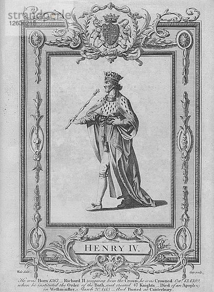 Heinrich IV.  1783. Künstler: Samuel Wale  John Cary.