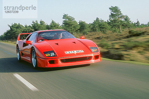 1989 Ferrari F40. Künstler: Unbekannt.