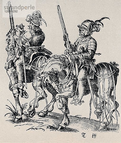 Holzschnitt von Jost Amman (1539-1591)  (1927). Künstler: Jost Amman.