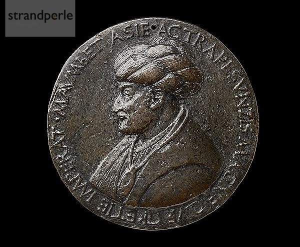 Renaissance-Medaille  um 1480. Künstler: Giovanni Bellini.