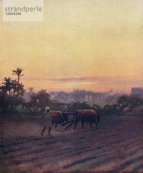 Späte Arbeit  um 1880  (1904). Künstler: Robert George Talbot Kelly.