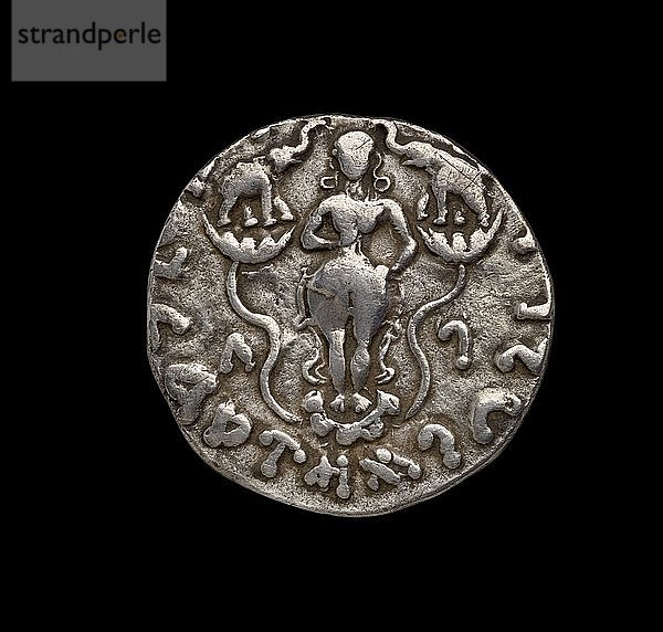Indo-skythische Münze  50 v. Chr.-30 v. Chr. Künstler: Unbekannt.