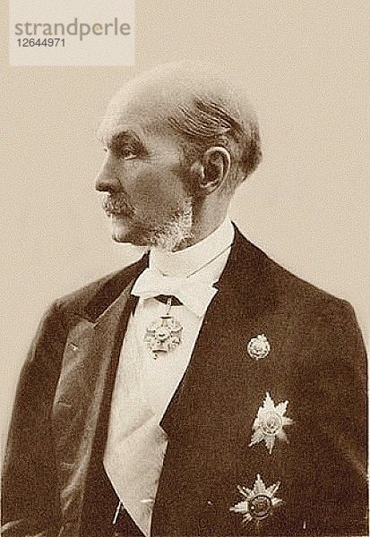 Porträt von Dmitri Nikolajewitsch Nabokow (1827-1904).