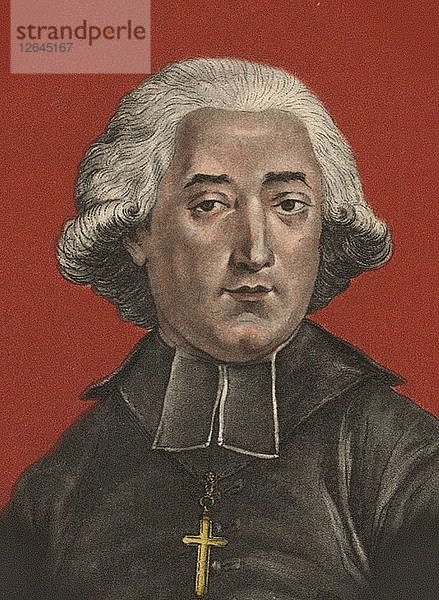 Porträt von Claude Fauchet (1744-1793)  .