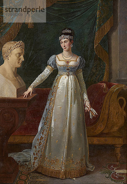 Pauline Bonaparte  Prinzessin Borghese  Herzogin von Guastalla (1780-1825)  1806.