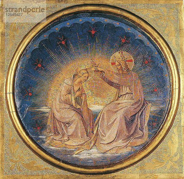 Die Krönung der Jungfrau Maria  1440-1449.