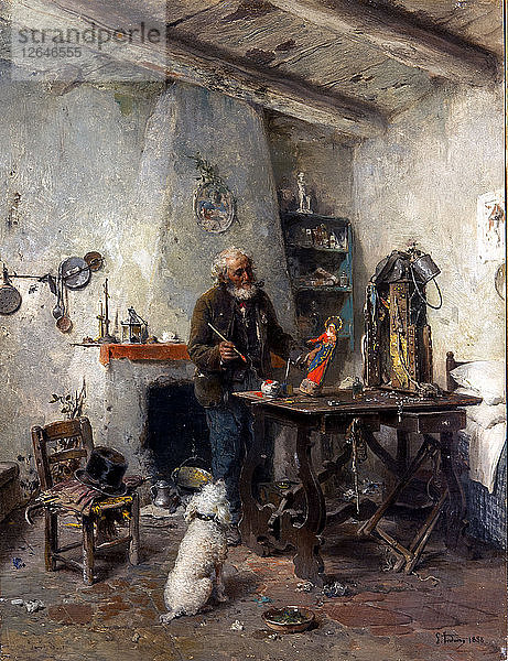 Figurinenmacher (Il figurinaio)  1888.