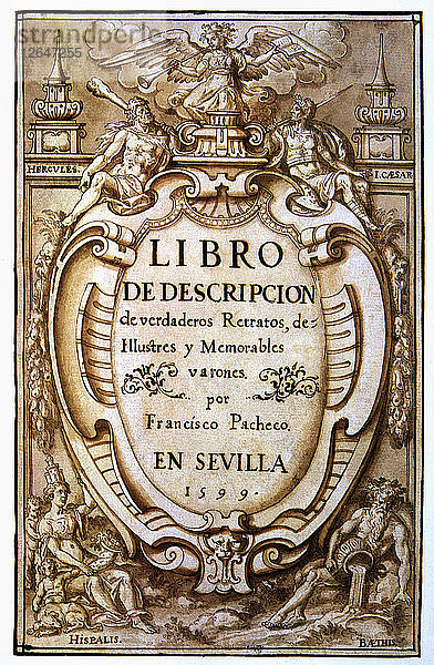 Francisco Pacheco (1564 - 1654)  spanischer Maler  Meister und Schwiegervater von Diego de Velázquez.?