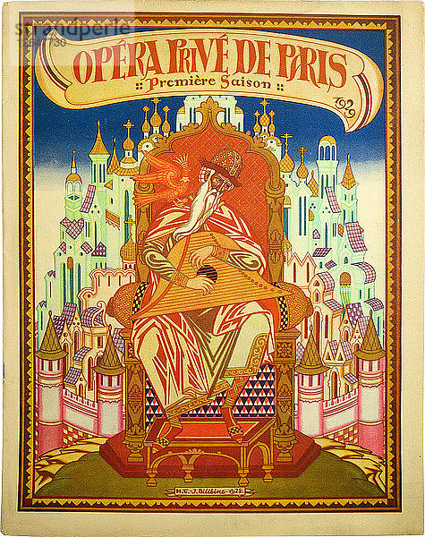 Private Oper von Paris. Première saison. 1929  1928.