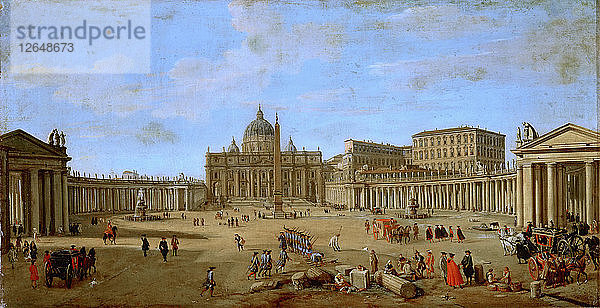 Piazza San Pietro  Rom.