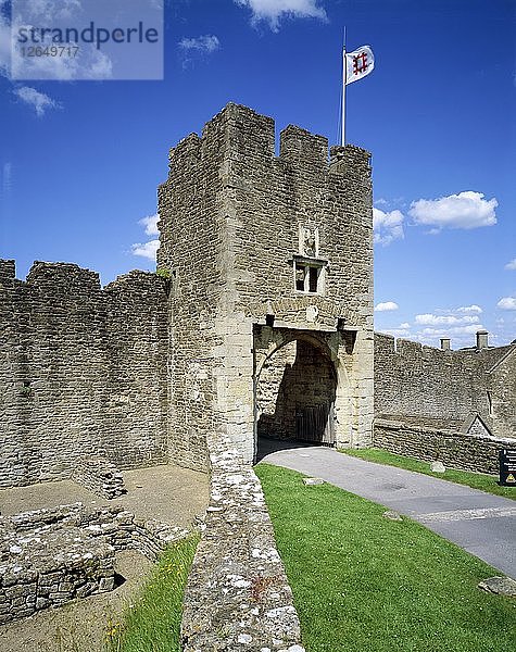 Farleigh Hungerford Castle  ca. 1990-2010. Künstler: Unbekannt.