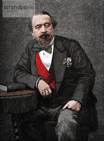 Napoleon III.  um 1890. Künstler: Unbekannt.