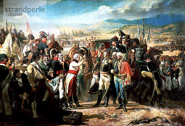 Unabhängigkeitskrieg  Die Kapitulation von Bailen (19. Juli 1808)  1864  Öl von José Casado del Alisal.