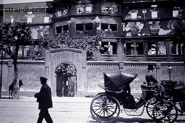Tragische Woche in Barcelona  1909  Schule San Antonio in der gleichnamigen Straße  nach ?