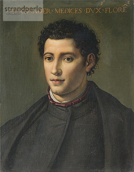 Porträt von Alessandro de Medici (1510-1537).