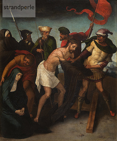 Die Entkleidung Christi (El Expolio)  um 1545.