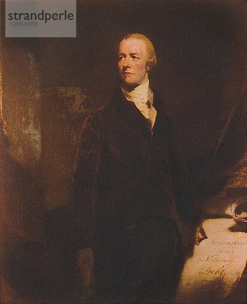 William Pitt  um 1800  (1941). Künstler: Unbekannt.