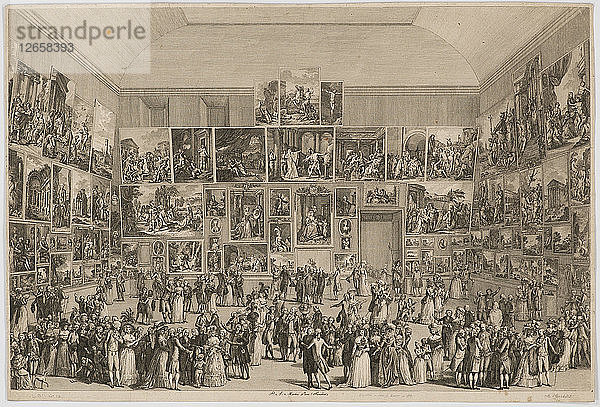 Salon du Louvre  1787  1787.