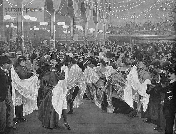 Le Bal Du Moulin-Rouge  1900. Künstler: Unbekannt.