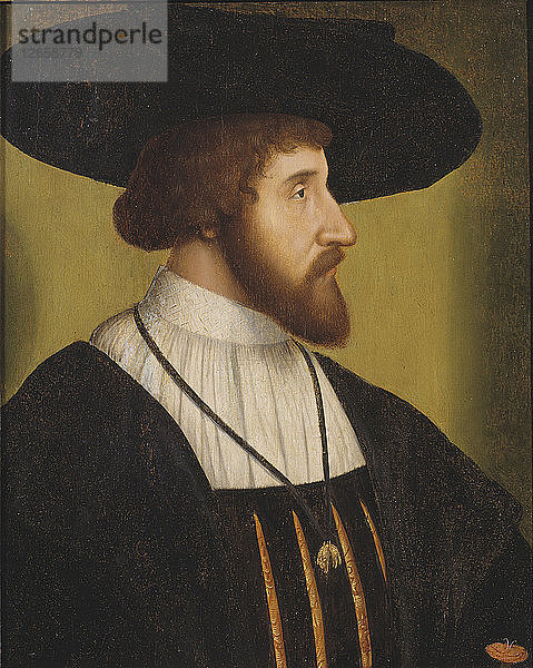 Porträt des Königs Christian II. von Dänemark (1481-1559)  erste Hälfte des 16.