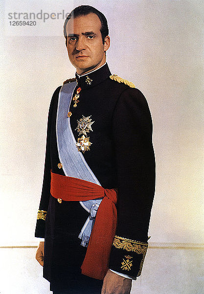 Juan Carlos I (Juan Carlos Alfonso Víctor María de Borbón y Borbón-Dos Sicilias) (1938 -)  König o?