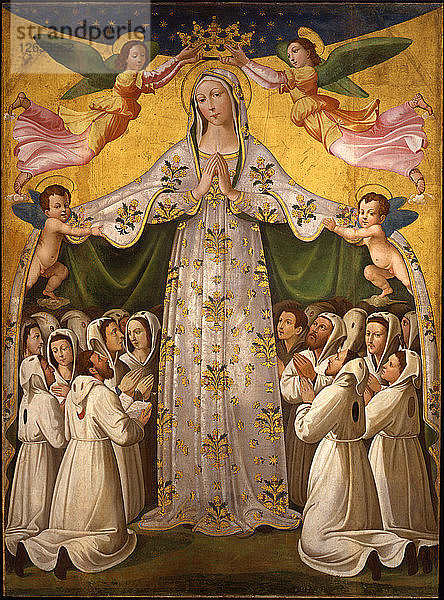 Madonna della Misericordia (Madonna der Barmherzigkeit)  um 1527.