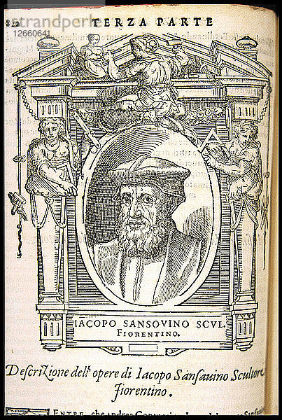 Jacopo Sansovino  um 1568.