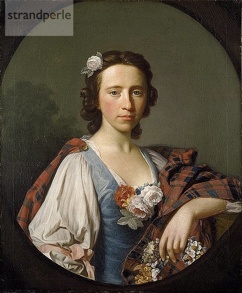 Flora MacDonald  1749. Künstler: Allan Ramsay.