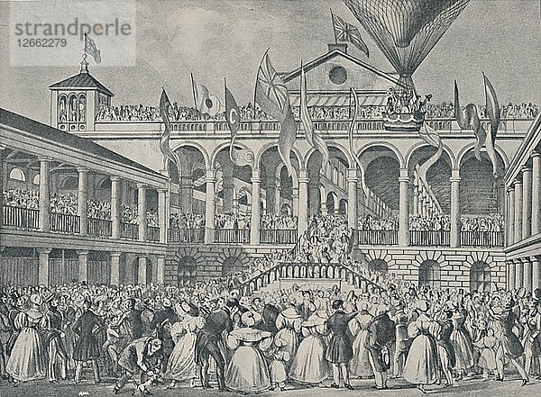 Eröffnung des neuen Marktes von Hungerford  2. Juli 1833  (1920). Künstler: Unbekannt.