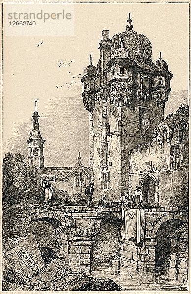 Andernach  um 1820 (1915). Künstler: Samuel Prout.