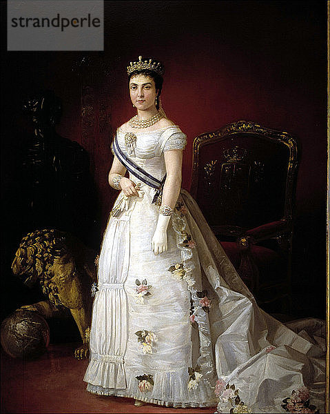 Maria de las Mercedes Orleans (1860-1878)  Ehefrau von Alphonse XII.