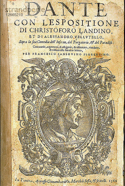 Dante Alighieri (1265-1321)  1564.