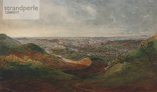 Ansicht von Vilna  1848.