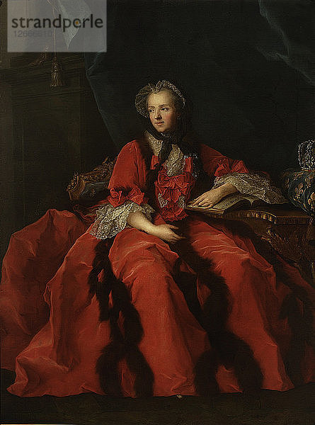 Porträt von Marie Leszczynska  Königin von Frankreich (1703-1768).