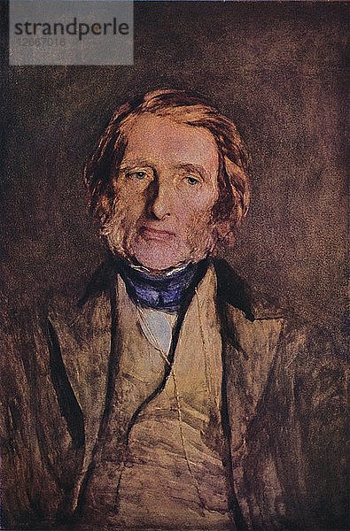 John Ruskin 1819-1900  1879  (1947). Künstler: Hubert von Herkomer.