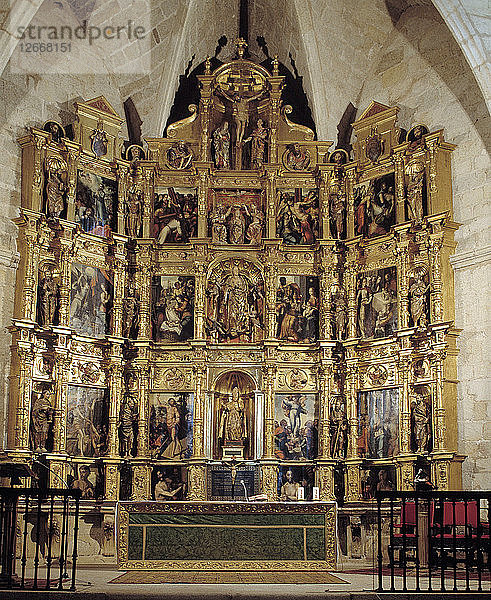 Altarbild der Kirche der Himmelfahrt von Arroyo de la Luz (Cáceres)  von Luis Morales.