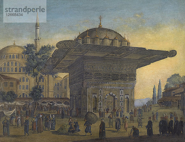Tophane-Brunnen  Konstantinopel.