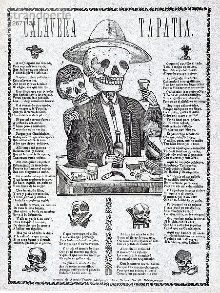 Calavera Tapatia  1910.