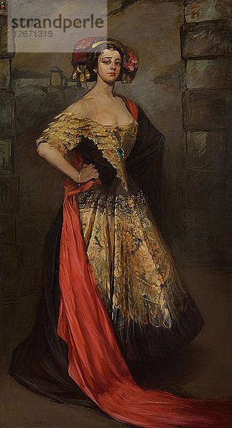 Porträt der Tänzerin Rita Sacchetto (1880-1959)  1911.
