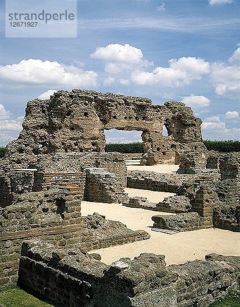 Römische Stadt Wroxeter  Shropshire  ca. 2000-c2017. Künstler: Jonathan Bailey.