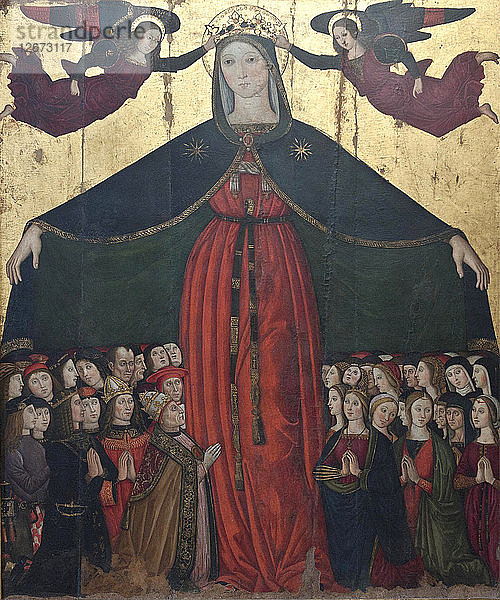 Madonna della Misericordia (Madonna der Barmherzigkeit)  um 1500.