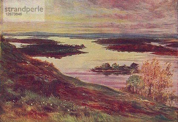 Ein irischer See  1910. Künstler: Francis S. Walker.
