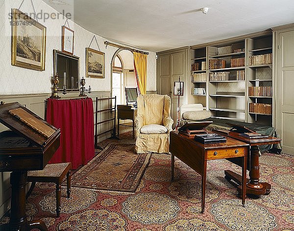 Schlafzimmer des Herzogs von Wellington  Walmer Castle  Kent  ca. 1980-c2017. Künstler: Historic England Mitarbeiter Fotograf.