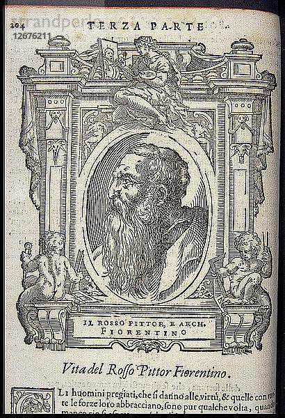 Rosso Fiorentino  um 1568.