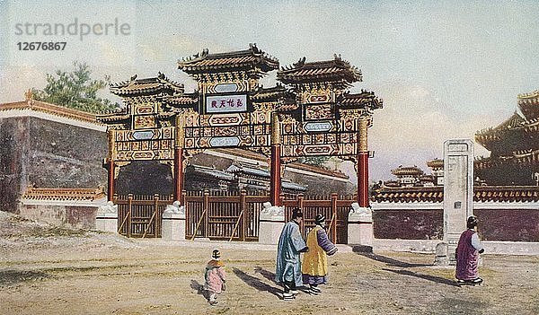 Peking  um 1930. Künstler: E DHarty.