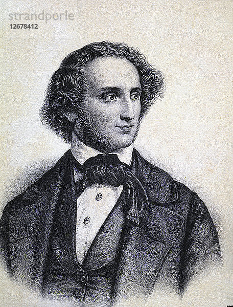 Felix Mendelssohn Bartholdy (1809-1847)  Komponist und deutscher Dirigent.