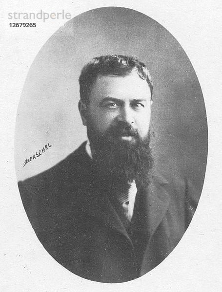 Tristan Bernard  um 1893. Künstler: Aaron Gerschel.